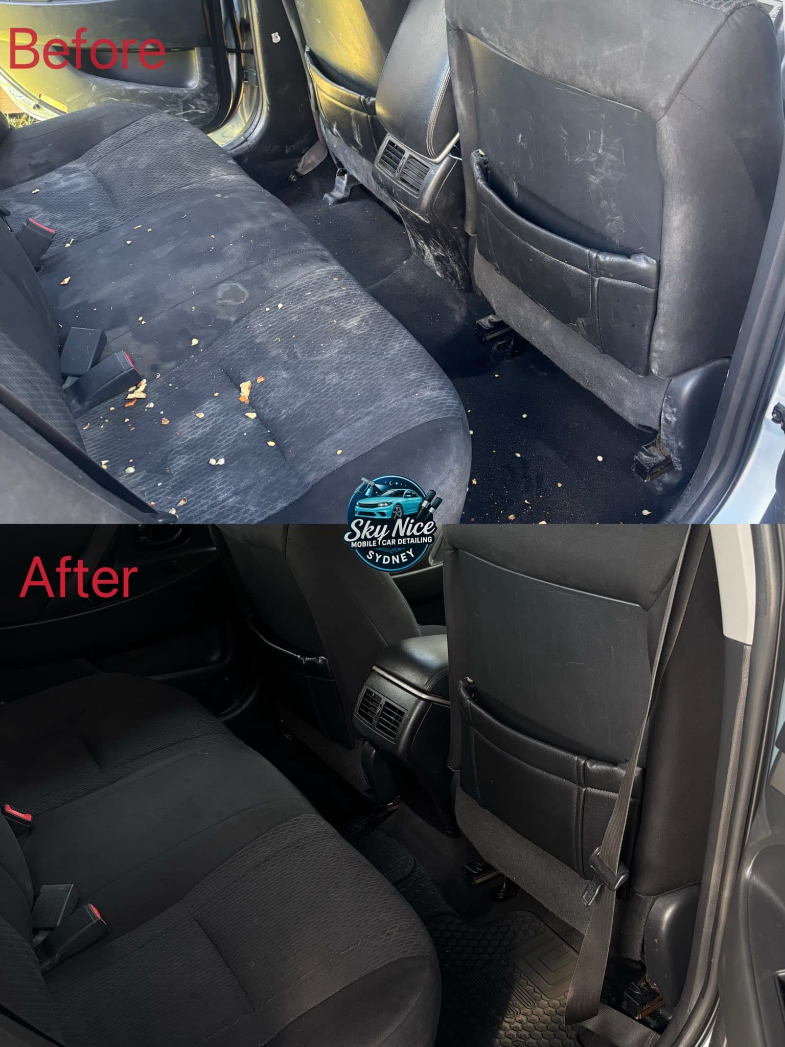 Paint after restoration - professional polish shine